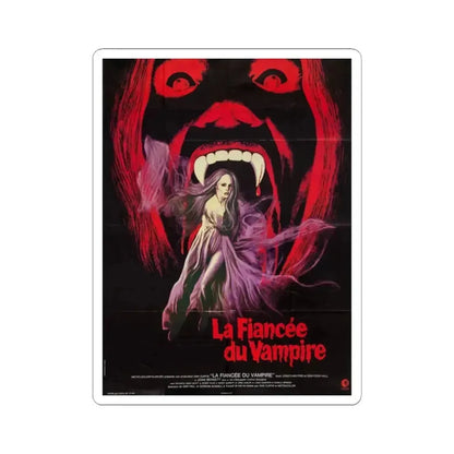 HOUSE OF DARK SHADOWS 1970 Movie Poster - STICKER Vinyl Kiss-Cut Decal 2 Inch White - The Sticker Space