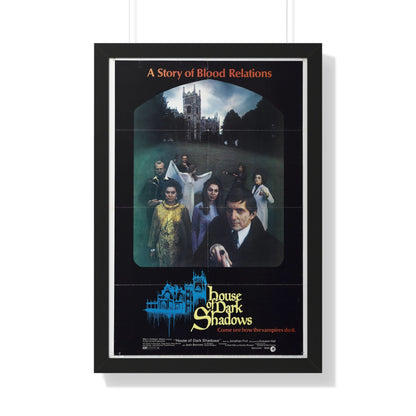 HOUSE OF DARK SHADOWS (3) 1970 - Framed Movie Poster-20" x 30"-The Sticker Space