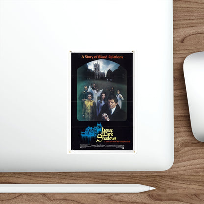 HOUSE OF DARK SHADOWS (3) 1970 Movie Poster STICKER Vinyl Die-Cut Decal-The Sticker Space