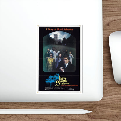 HOUSE OF DARK SHADOWS (3) 1970 Movie Poster STICKER Vinyl Die-Cut Decal-The Sticker Space