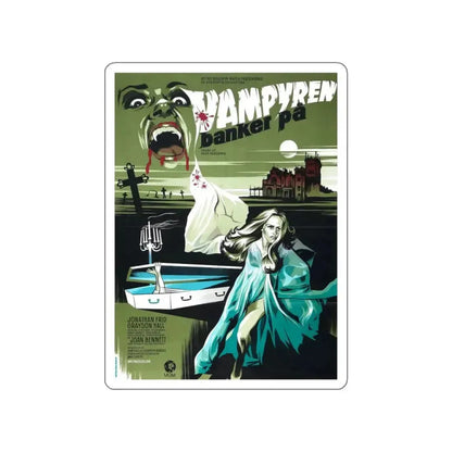 HOUSE OF DARK SHADOWS (5) 1970 Movie Poster STICKER Vinyl Die-Cut Decal - The Sticker Space