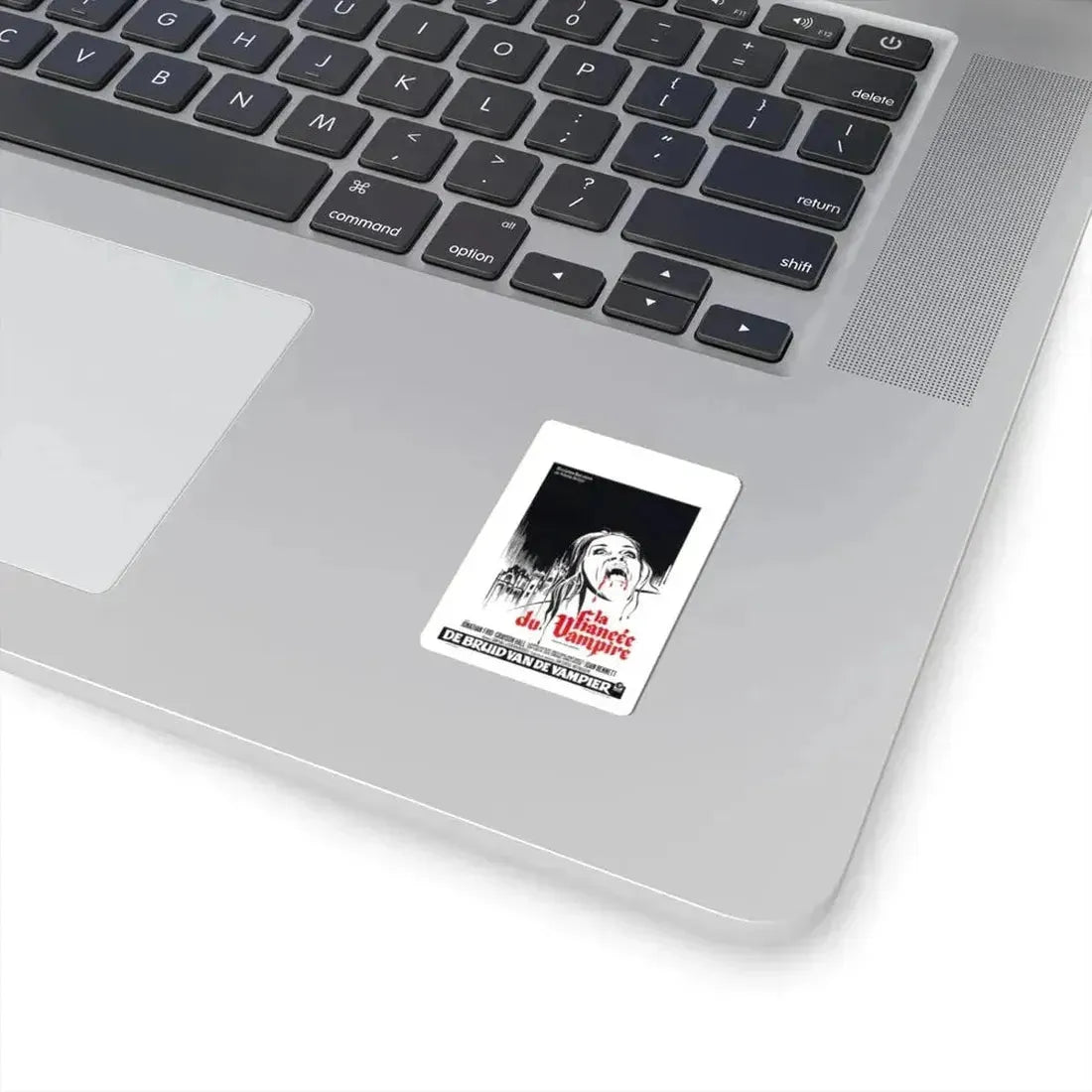 HOUSE OF DARK SHADOWS (BELGIAN) 1970 Movie Poster - STICKER Vinyl Kiss-Cut Decal - The Sticker Space