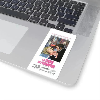 HOUSE OF DARK SHADOWS (ITALIAN) 1970 Movie Poster - STICKER Vinyl Kiss-Cut Decal - The Sticker Space