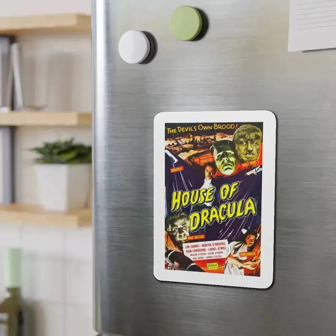 HOUSE OF DRACULA (2) 1945 Movie Poster - Refrigerator Magnet - The Sticker Space