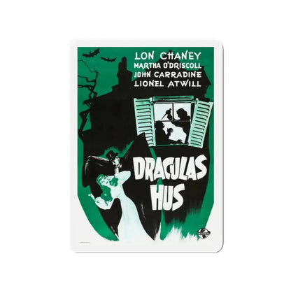 HOUSE OF DRACULA (3) 1945 Movie Poster - Refrigerator Magnet 2 Inch Die-Cut - The Sticker Space