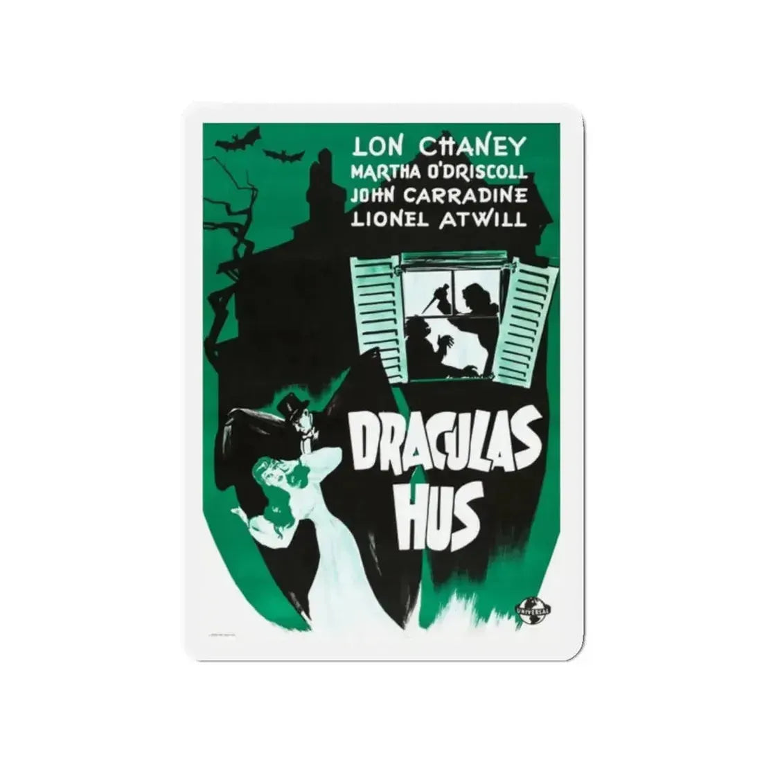 HOUSE OF DRACULA (3) 1945 Movie Poster - Refrigerator Magnet - The Sticker Space