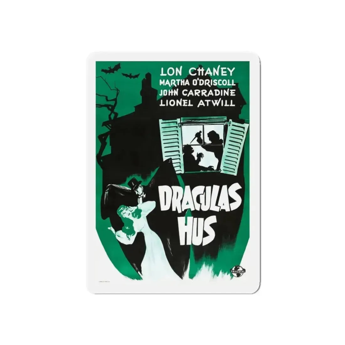 HOUSE OF DRACULA (3) 1945 Movie Poster - Refrigerator Magnet - The Sticker Space