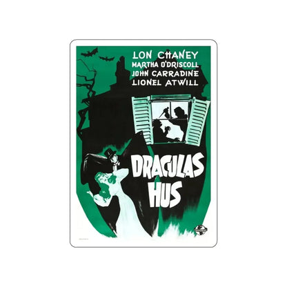 HOUSE OF DRACULA (3) 1945 Movie Poster STICKER Vinyl Die-Cut Decal 6 Inch - The Sticker Space