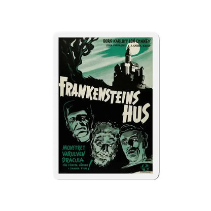 HOUSE OF DRACULA (SWEDEN) 1945 Movie Poster - Refrigerator Magnet - The Sticker Space