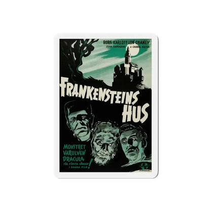 HOUSE OF DRACULA (SWEDEN) 1945 Movie Poster - Refrigerator Magnet - The Sticker Space