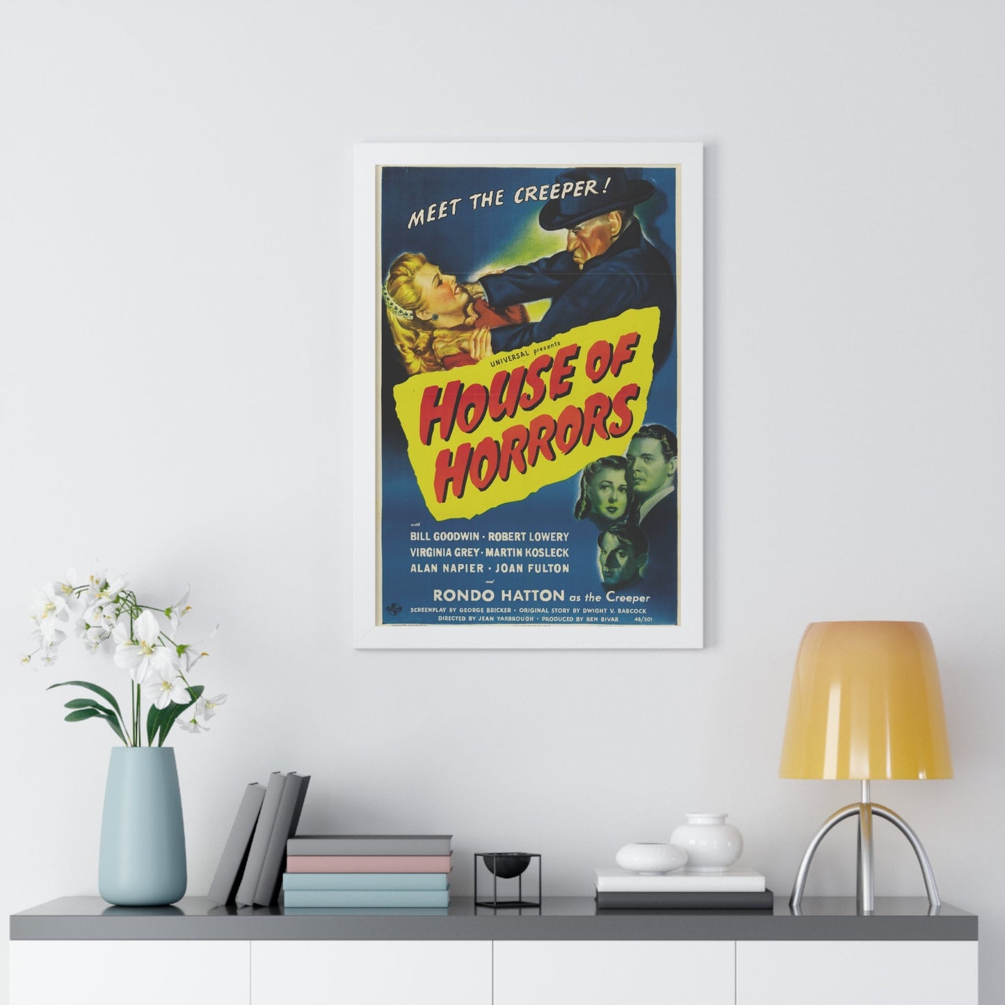 HOUSE OF HORRORS 1946 - Framed Movie Poster-The Sticker Space