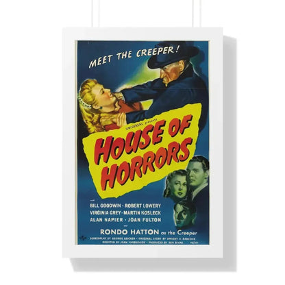 HOUSE OF HORRORS 1946 - Framed Movie Poster - The Sticker Space