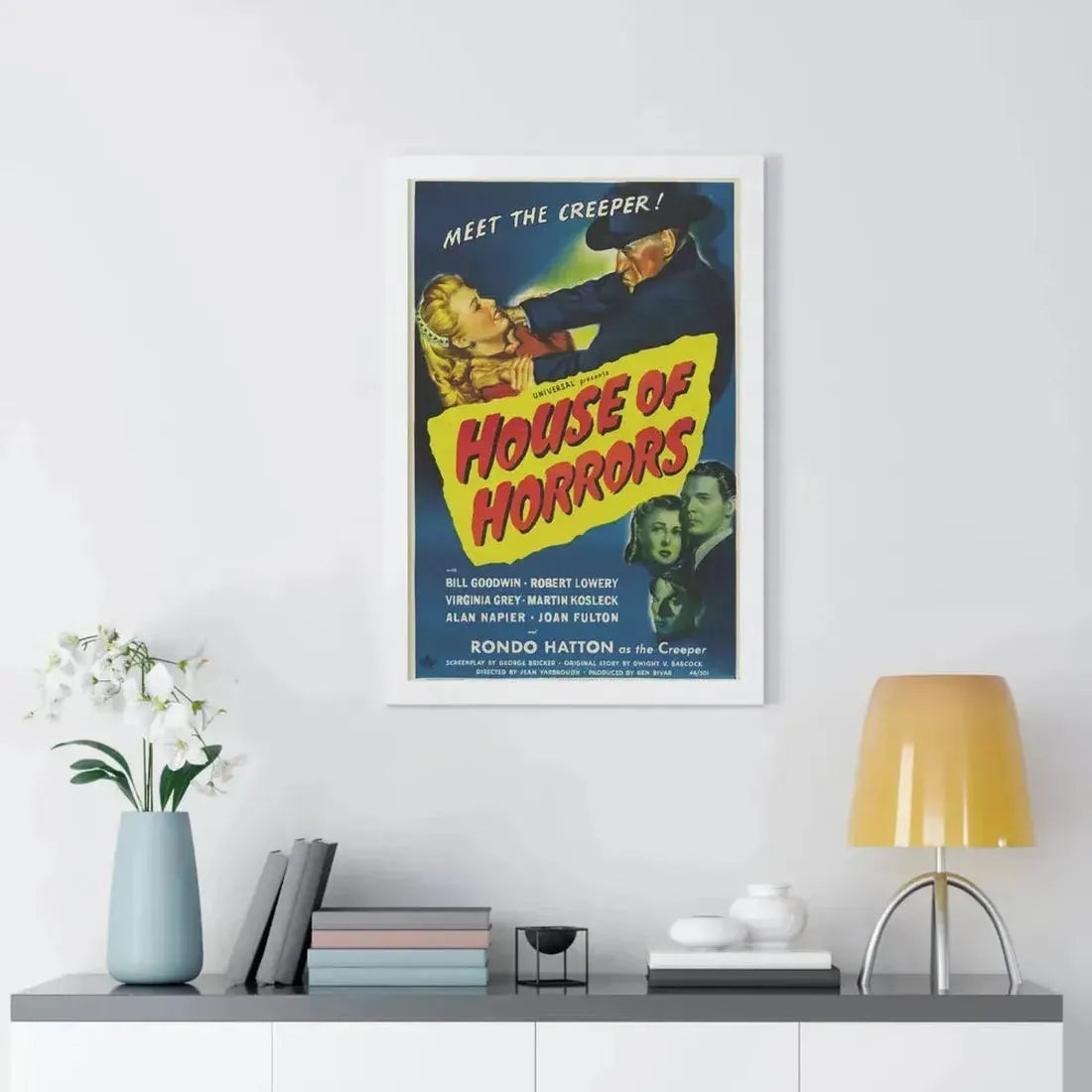 HOUSE OF HORRORS 1946 - Framed Movie Poster - The Sticker Space