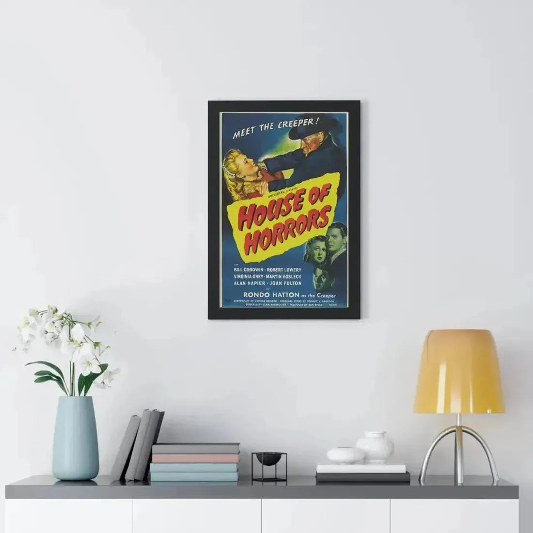 HOUSE OF HORRORS 1946 - Framed Movie Poster - The Sticker Space