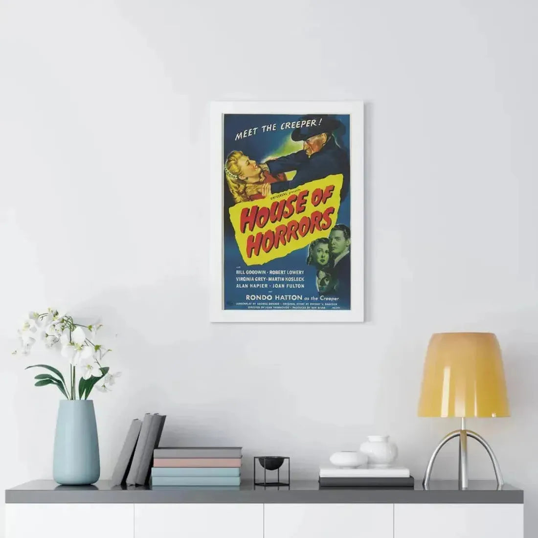 HOUSE OF HORRORS 1946 - Framed Movie Poster - The Sticker Space