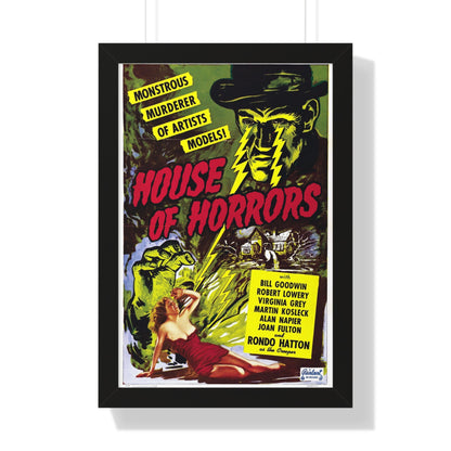 HOUSE OF HORRORS (2) 1946 - Framed Movie Poster-16″ x 24″-The Sticker Space