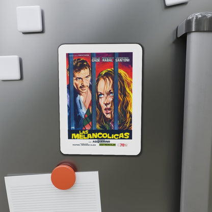 HOUSE OF INSANE WOMEN 1971 Movie Poster - Refrigerator Magnet-The Sticker Space