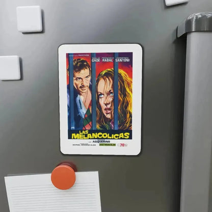 HOUSE OF INSANE WOMEN 1971 Movie Poster - Refrigerator Magnet - The Sticker Space