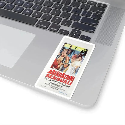 HOUSE OF INSANE WOMEN (ITALIAN) 1971 Movie Poster - STICKER Vinyl Kiss-Cut Decal - The Sticker Space