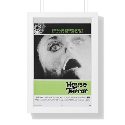 HOUSE OF TERROR 1973 - Framed Movie Poster-16″ x 24″-The Sticker Space