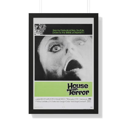 HOUSE OF TERROR 1973 - Framed Movie Poster-20" x 30"-The Sticker Space