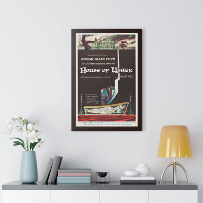 HOUSE OF USHER 1960 - Framed Movie Poster-The Sticker Space