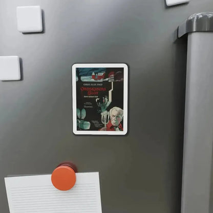 HOUSE OF USHER (DANISH) 1960 Movie Poster - Refrigerator Magnet - The Sticker Space
