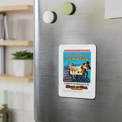 HOUSE OF WAX (2) 1953 Movie Poster - Refrigerator Magnet - The Sticker Space