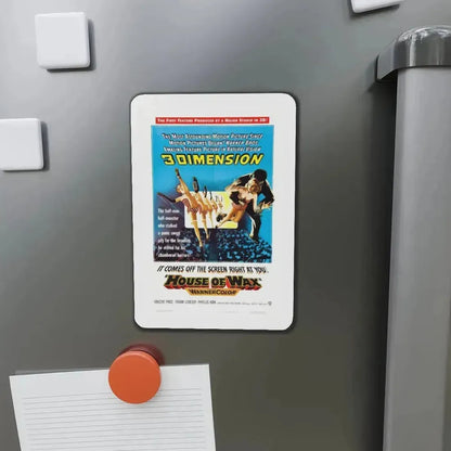 HOUSE OF WAX (2) 1953 Movie Poster - Refrigerator Magnet - The Sticker Space