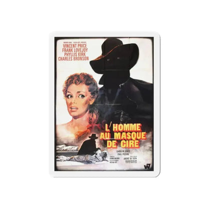 HOUSE OF WAX (FRENCH) 1953 Movie Poster - Refrigerator Magnet - The Sticker Space