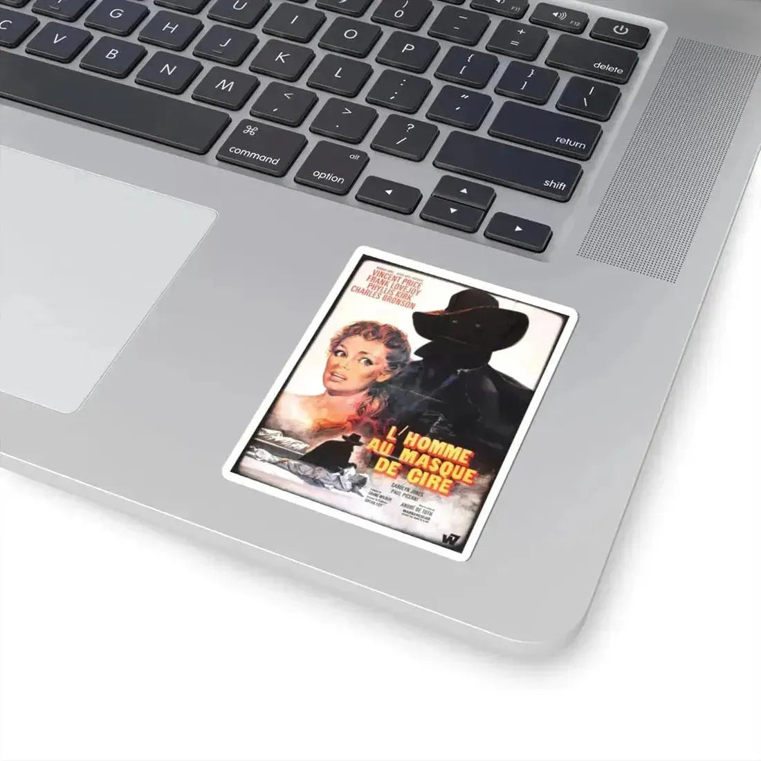 HOUSE OF WAX (FRENCH) 1953 Movie Poster - STICKER Vinyl Kiss-Cut Decal - The Sticker Space