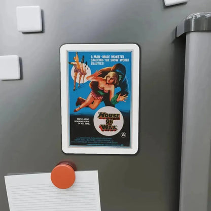 HOUSE OF WAX (INDIAN) 1953 Movie Poster - Refrigerator Magnet - The Sticker Space