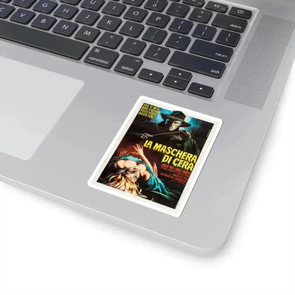 HOUSE OF WAX (ITALIAN) 1953 Movie Poster - STICKER Vinyl Kiss-Cut Decal - The Sticker Space