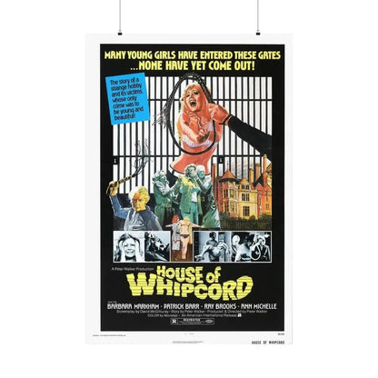 HOUSE OF WHIPCORD 1974 - Paper Movie Poster 36" x 54" Matte - The Sticker Space