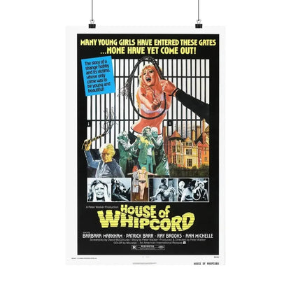 HOUSE OF WHIPCORD 1974 - Paper Movie Poster - The Sticker Space