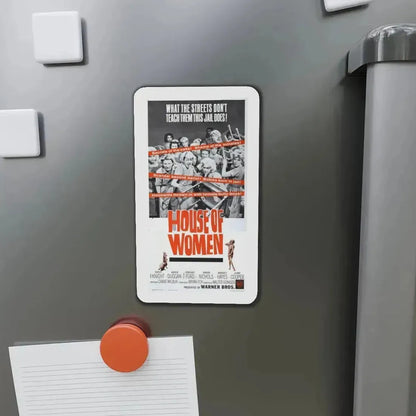 HOUSE OF WOMEN (2) 1962 Movie Poster - Refrigerator Magnet - The Sticker Space