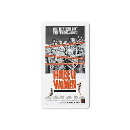 HOUSE OF WOMEN (2) 1962 Movie Poster - Refrigerator Magnet - The Sticker Space