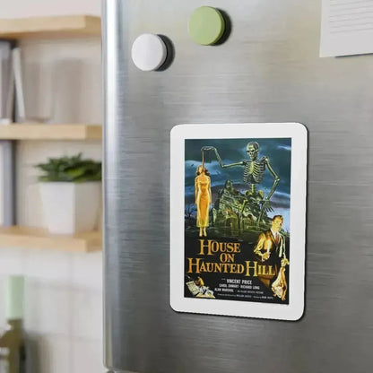 HOUSE ON HAUNTED HILL 1958 Movie Poster - Refrigerator Magnet - The Sticker Space