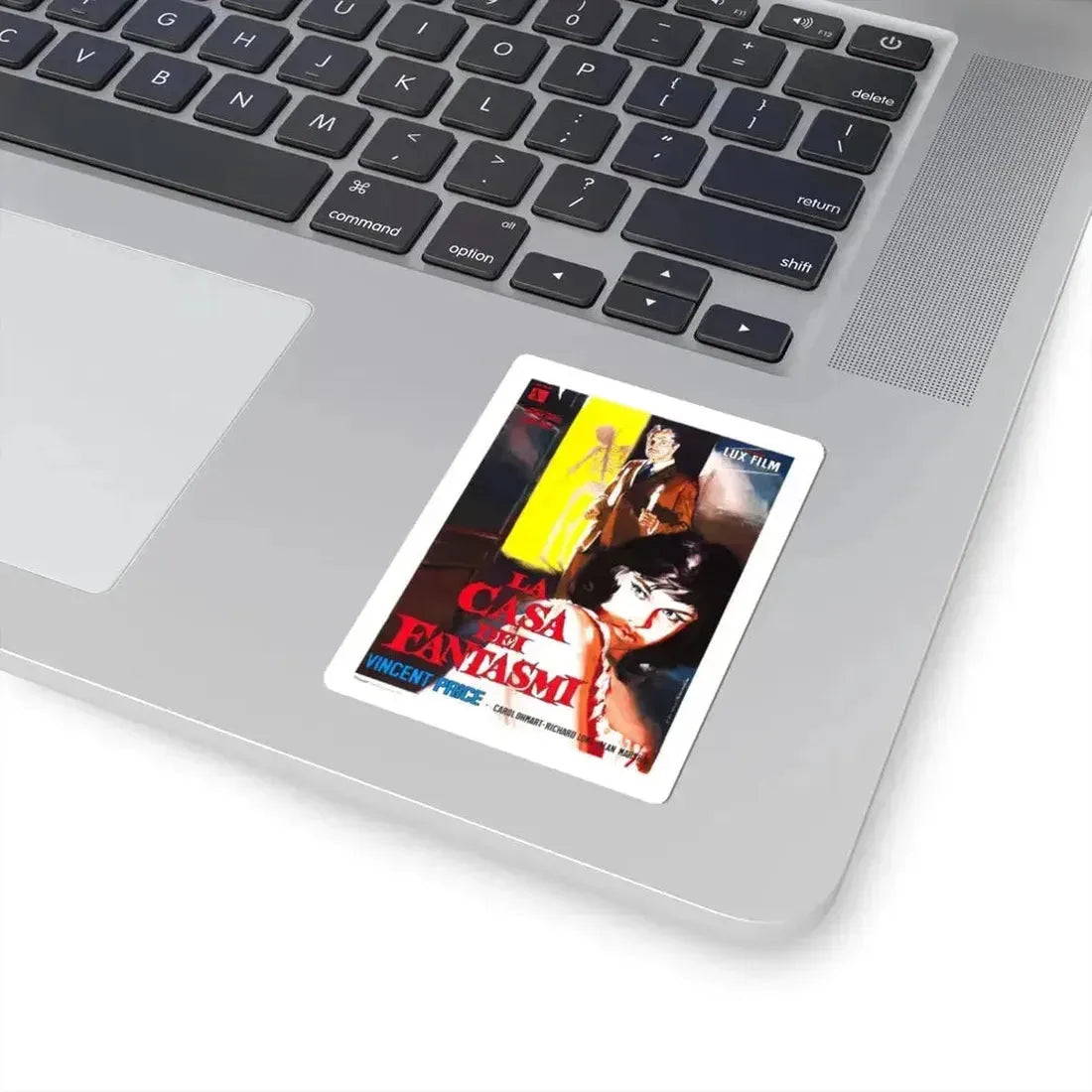 HOUSE ON HAUNTED HILL (ITALIAN) 1958 Movie Poster - STICKER Vinyl Kiss-Cut Decal - The Sticker Space