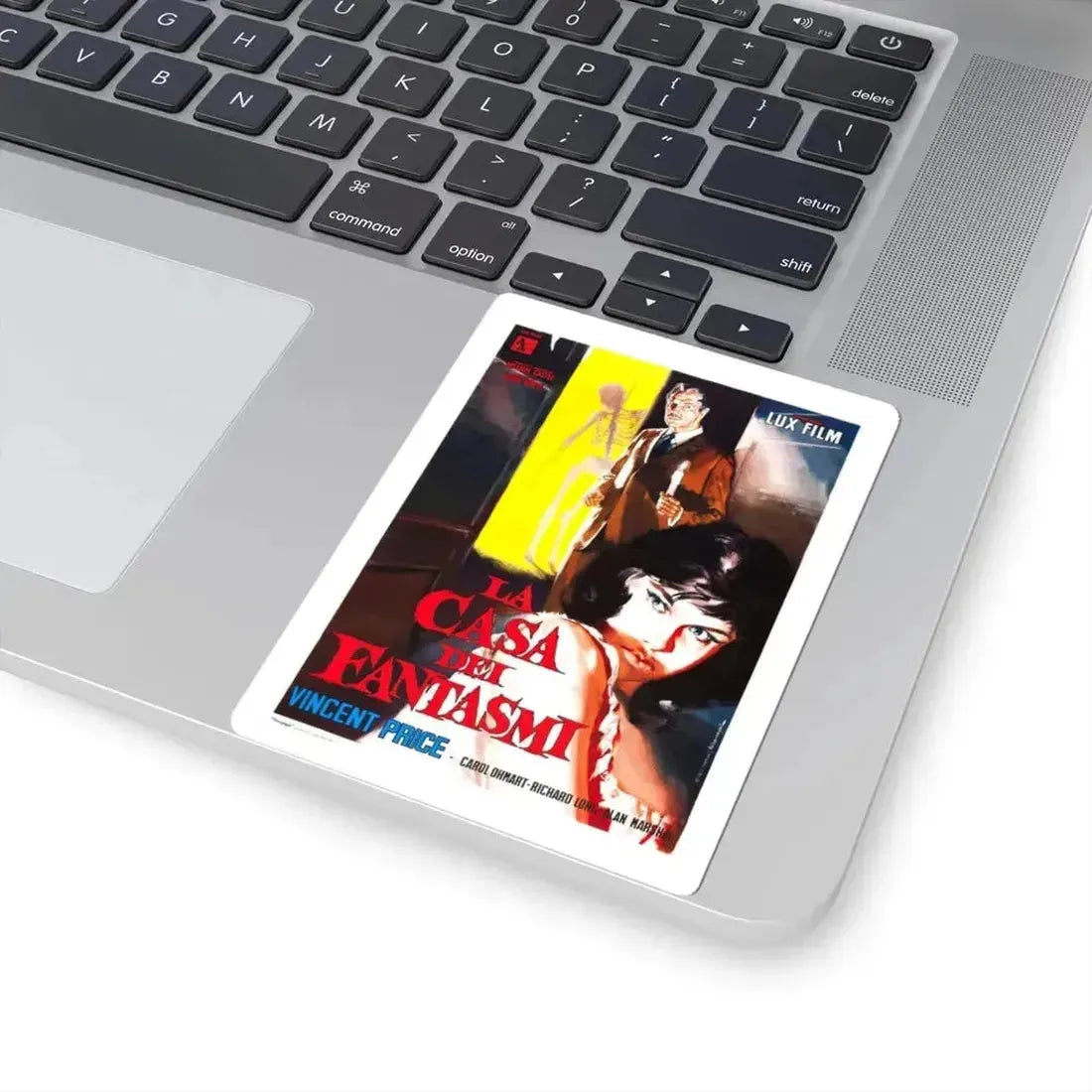 HOUSE ON HAUNTED HILL (ITALIAN) 1958 Movie Poster - STICKER Vinyl Kiss-Cut Decal - The Sticker Space