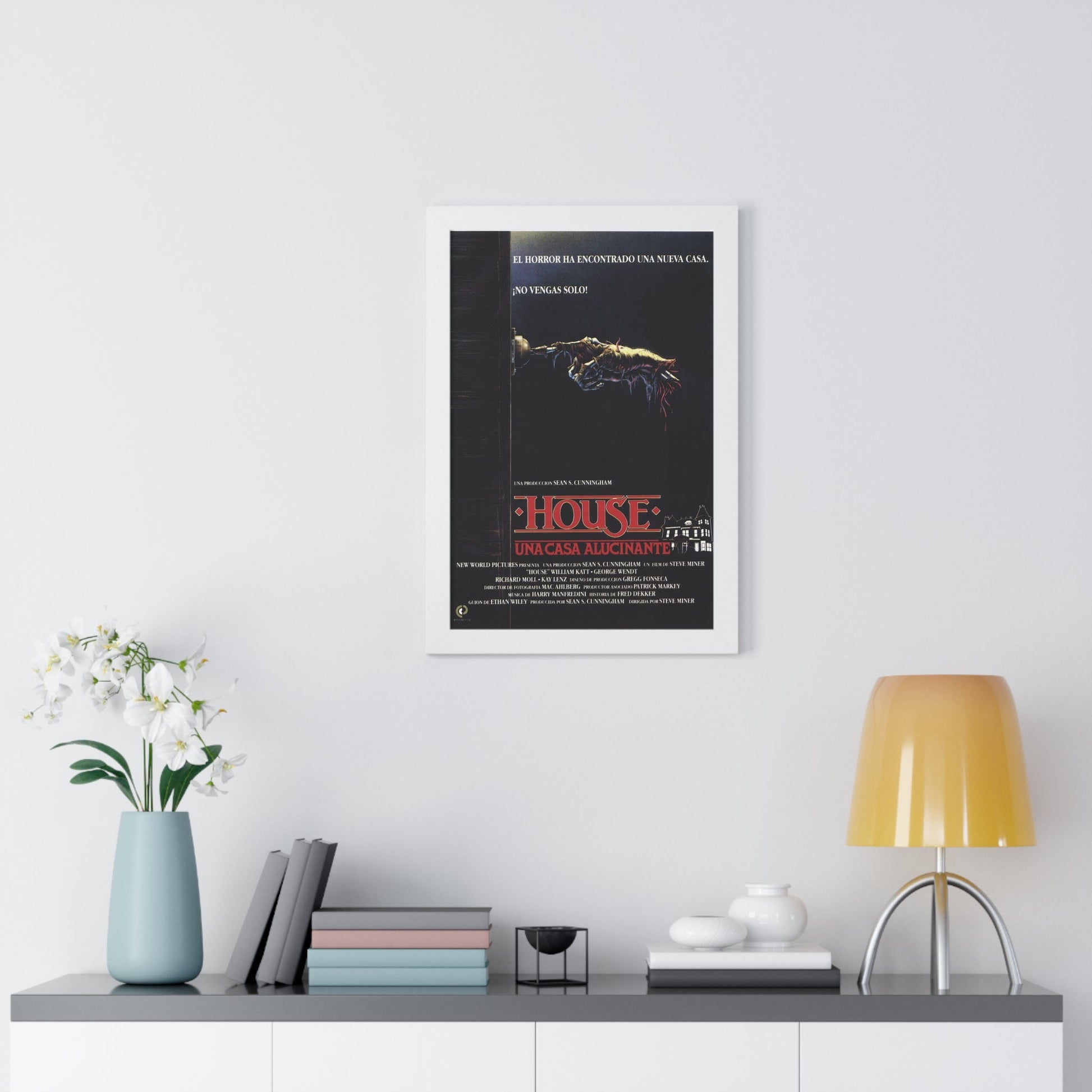 HOUSE (SPANISH) 1985 - Framed Movie Poster-The Sticker Space