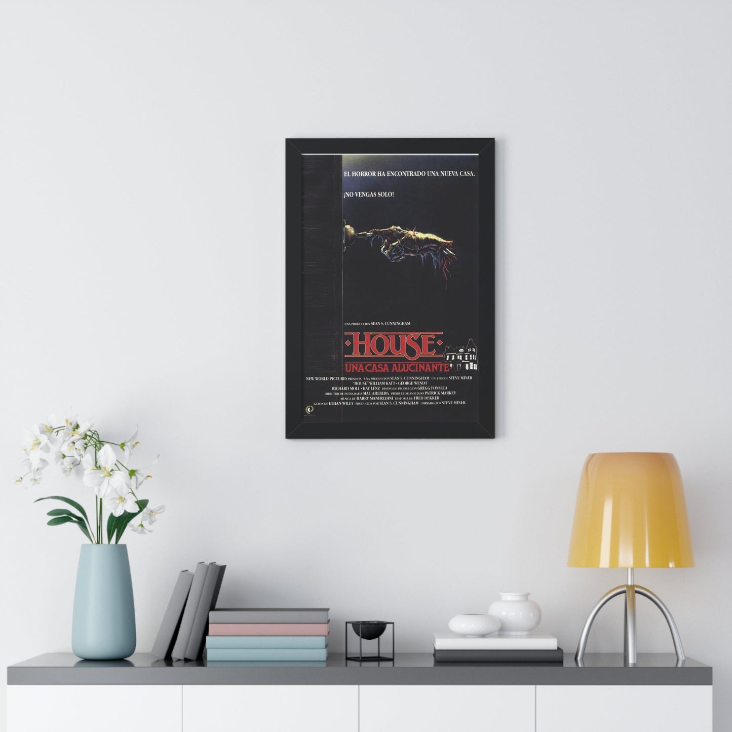 HOUSE (SPANISH) 1985 - Framed Movie Poster-The Sticker Space