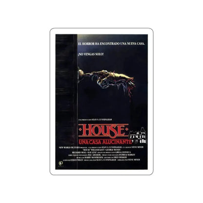 HOUSE (SPANISH) 1985 Movie Poster STICKER Vinyl Die-Cut Decal 2 Inch - The Sticker Space
