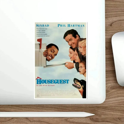 Houseguest 1995 Movie Poster STICKER Vinyl Die-Cut Decal - The Sticker Space