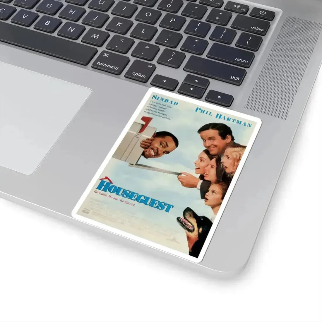 Houseguest 1995 Movie Poster - STICKER Vinyl Kiss-Cut Decal - The Sticker Space