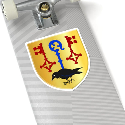 Houthulst wapen (Belgium) (Coat of Arms) STICKER Vinyl Kiss-Cut Decal - The Sticker Space