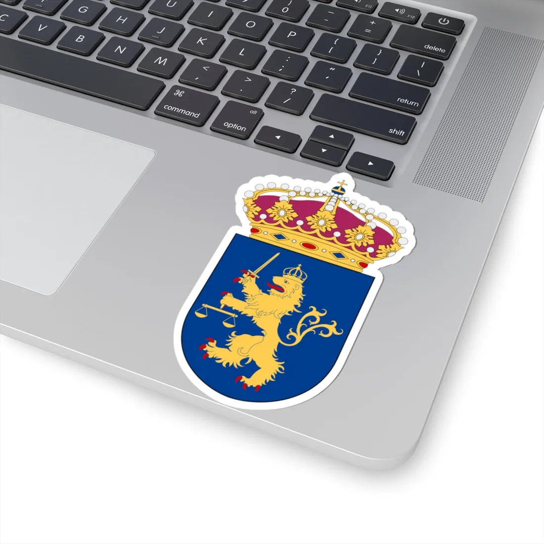 Hovrätten för Västra Sverige vapen (Sweden) (Coat of Arms) STICKER Vinyl Kiss-Cut Decal - The Sticker Space