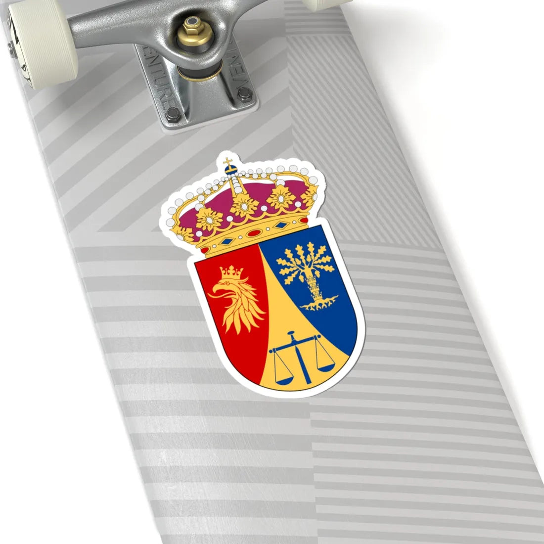 Hovrätten över Skåne och Blekinge vapen (Sweden) (Coat of Arms) STICKER Vinyl Kiss-Cut Decal - The Sticker Space