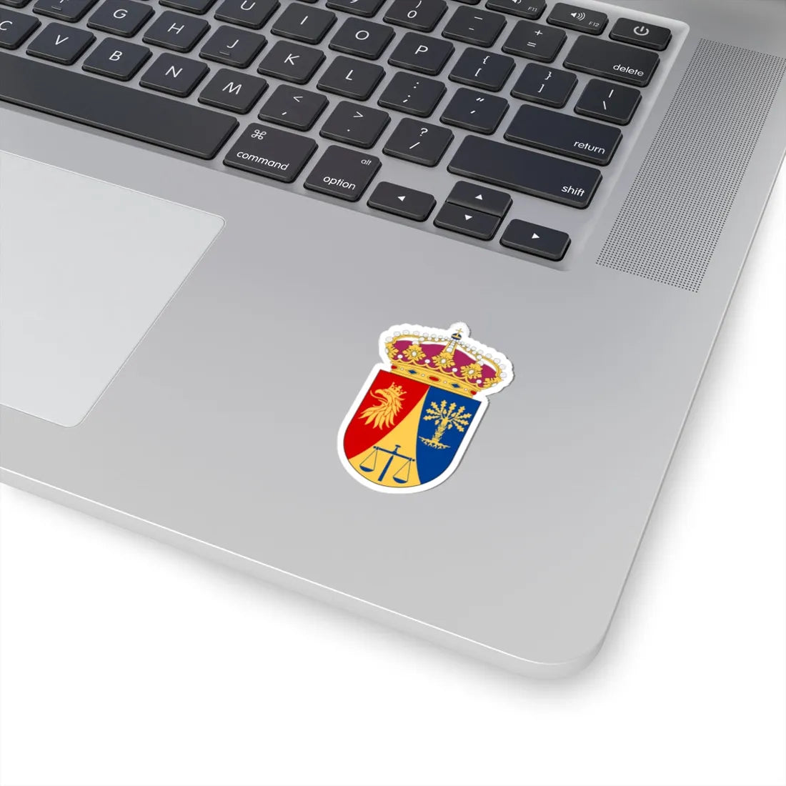 Hovrätten över Skåne och Blekinge vapen (Sweden) (Coat of Arms) STICKER Vinyl Kiss-Cut Decal - The Sticker Space