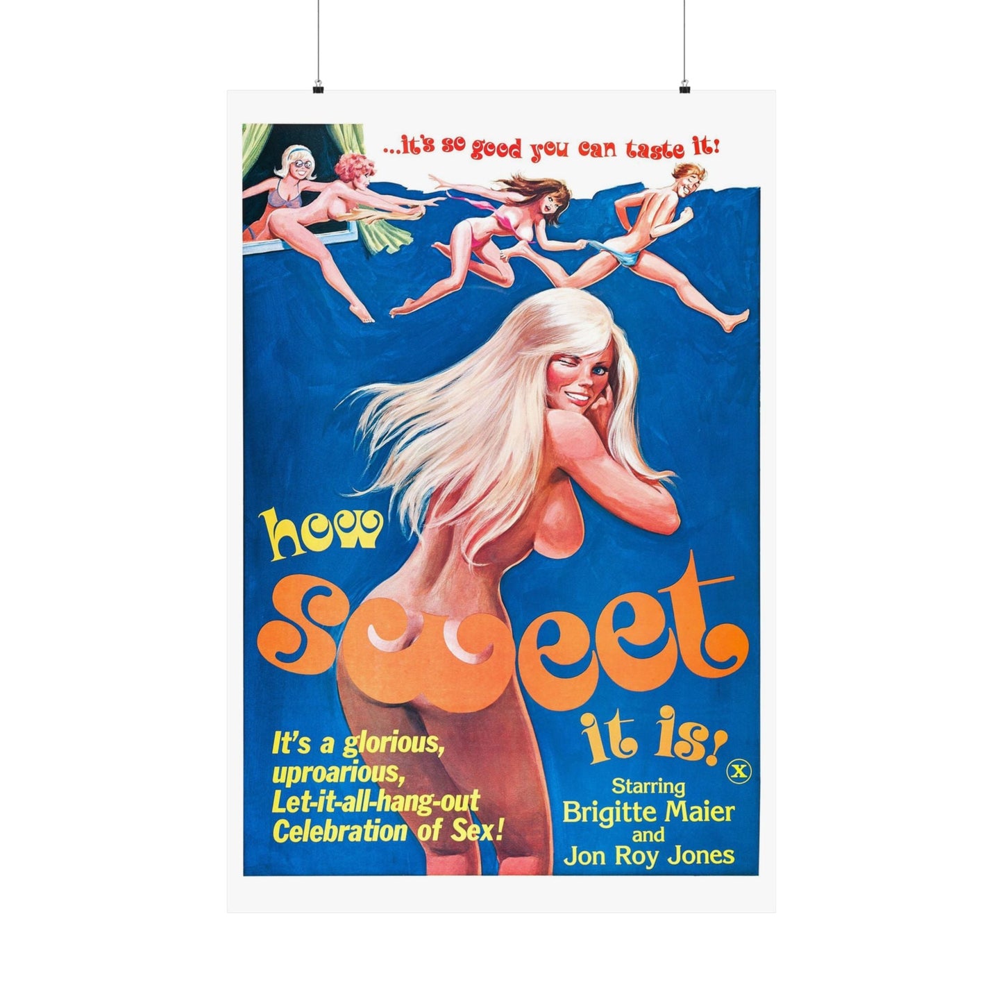 HOW SWEET IT IS! 1968 - Paper Movie Poster-36" x 54"-The Sticker Space